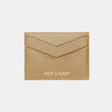 Soft Leather Cardholder, Sandy Taupe - Frost & Forest