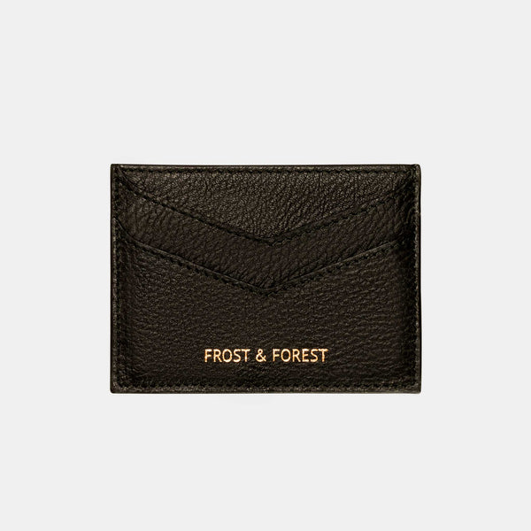 Hard Leather Cardholder - Frost & Forest